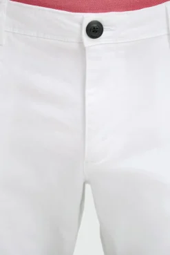 Chinohose aus Twill opticwhite