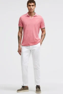 Chinohose aus Twill opticwhite
