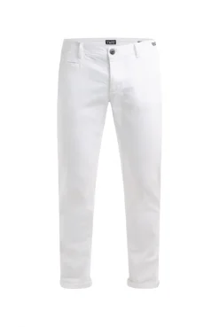 Chinohose aus Twill opticwhite