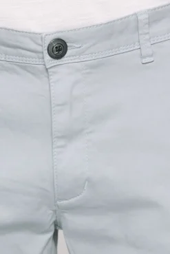 Chinohose aus Twill smokey mint
