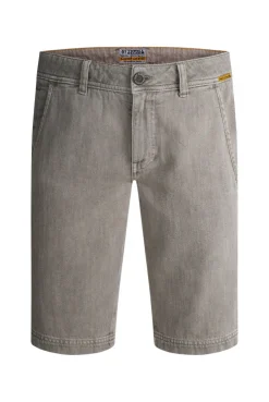 Chino Shorts mit Used-Waschung rock ridge