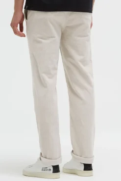 Cordhose mit Kordelzug am Bund silvery | XXXL