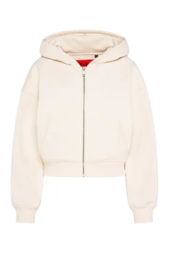 DAR-LA Hoodie Jacket cropped ecru