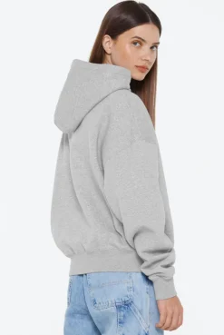 ELY-AS Hoodie Oversized Unisex grey melange