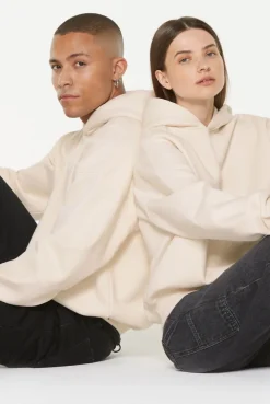 ELY-AS Hoodie Oversized Unisex ecru