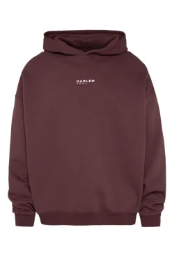 ELY-AS Hoodie Unisex mit Backprint cranberry juice
