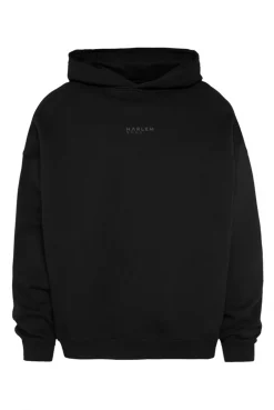 ELY-AS Hoodie Unisex mit Backprint black