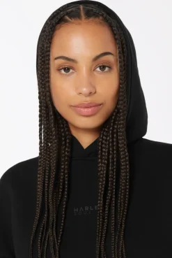 ELY-AS Hoodie Unisex mit Backprint black