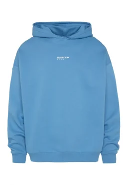 ELY-AS Hoodie Unisex mit Backprint electric sky