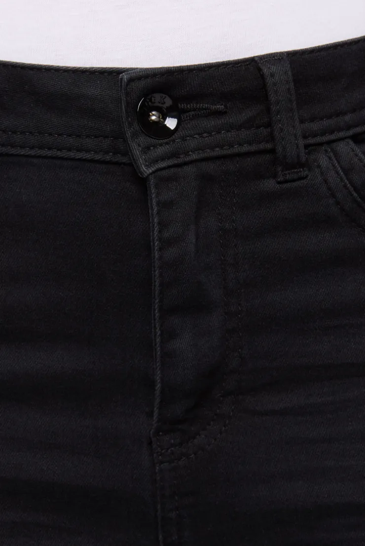 Flared Jeans PA:LA Regular Fit black aged