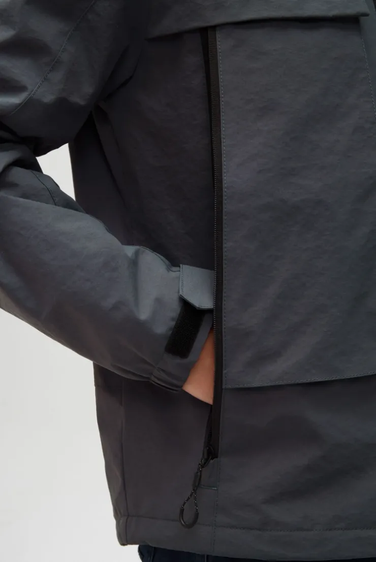 Funktionsjacke mit Kapuze blue shade