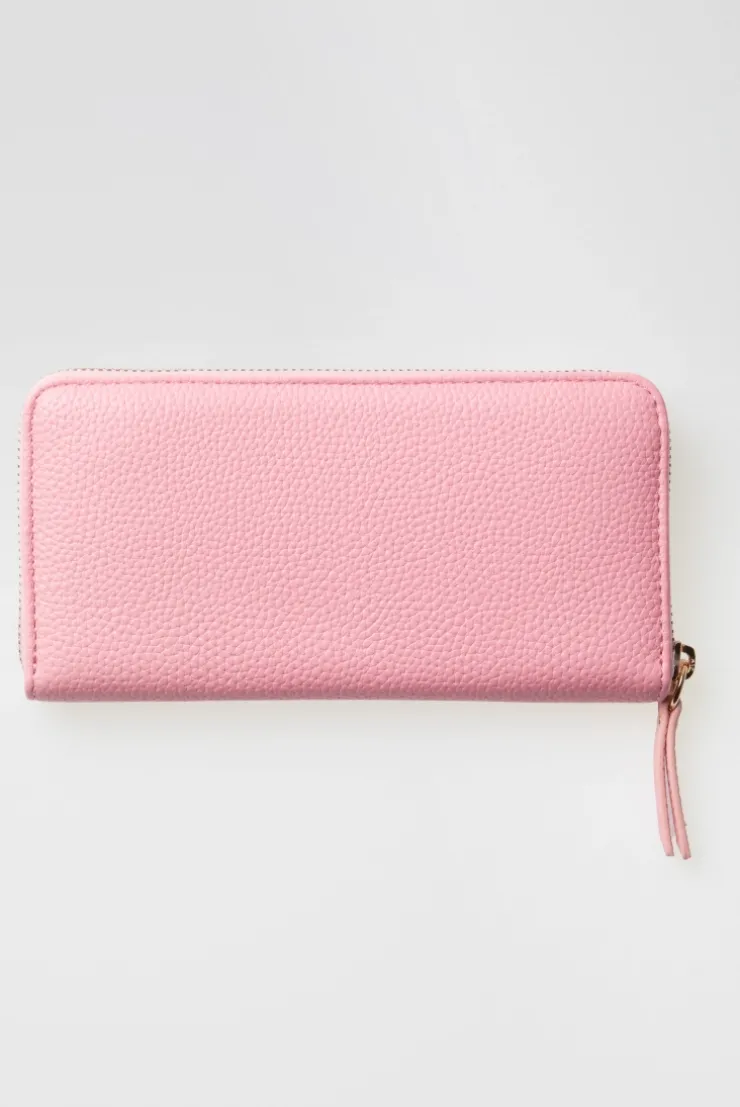 Geldbörse mit Logo-Prägung french rose