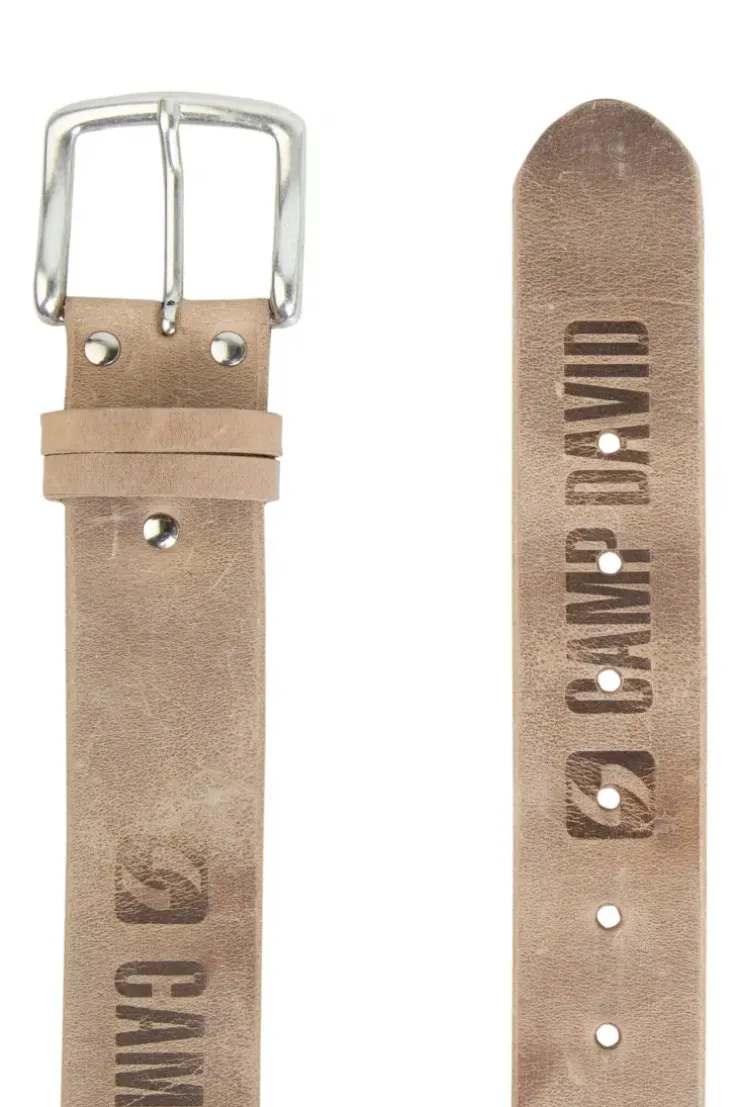 Gürtel mit Used-Optik beige