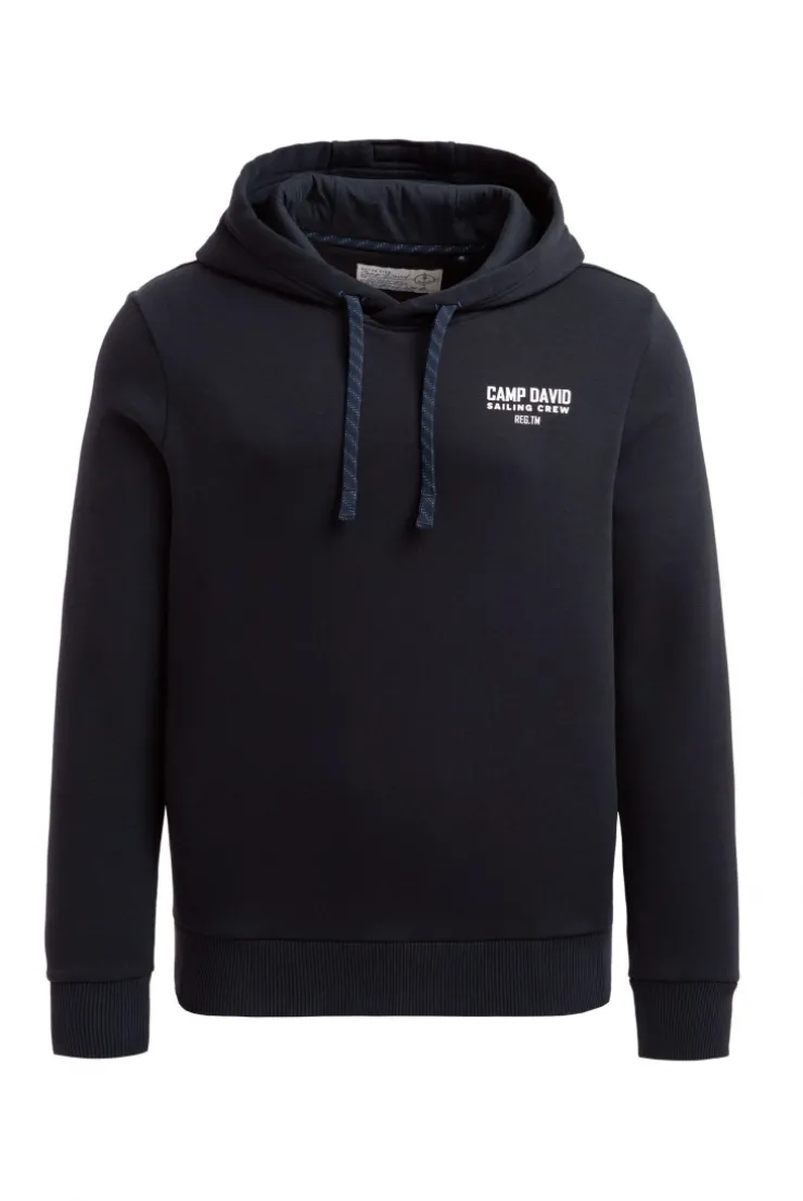 Hoodie mit Rücken-Artwork blue navy