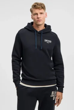 Hoodie mit Rücken-Artwork blue navy