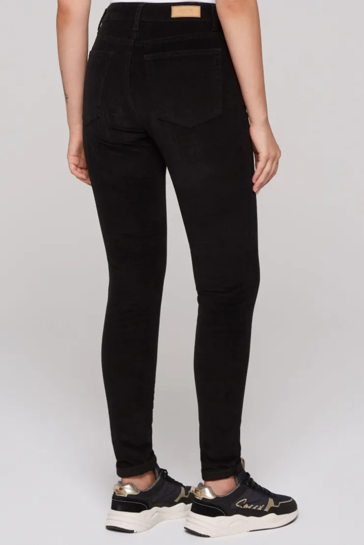 Jeans AL:ICE Slim Fit black corduroy