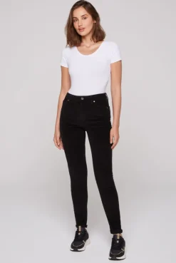 Jeans AL:ICE Slim Fit black corduroy