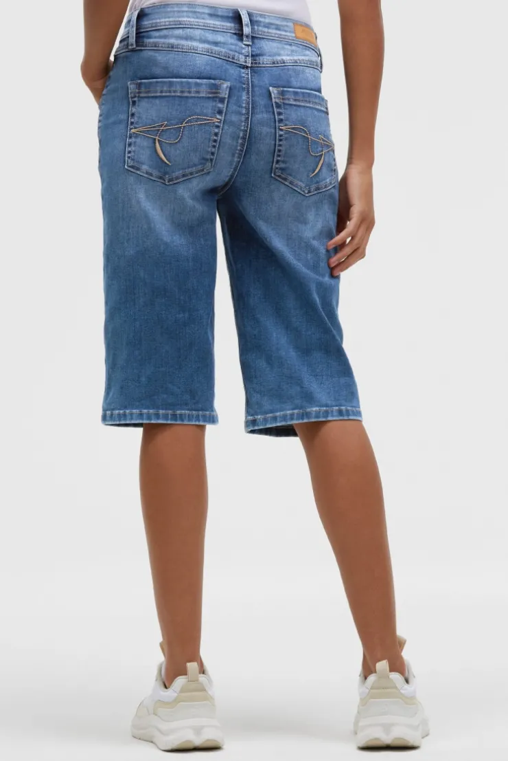 Jeans Bermuda HA:NNI Regular Fit ocean blue