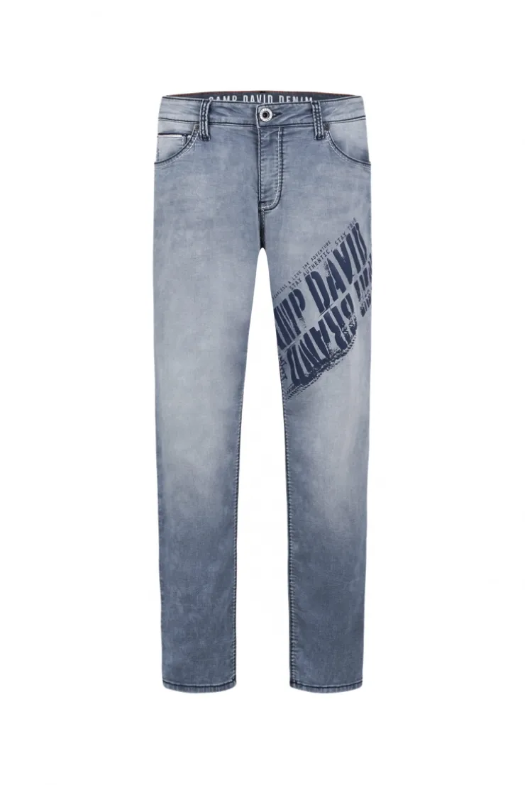 Jeans CO:NO Comfort Fit grey blue jogg