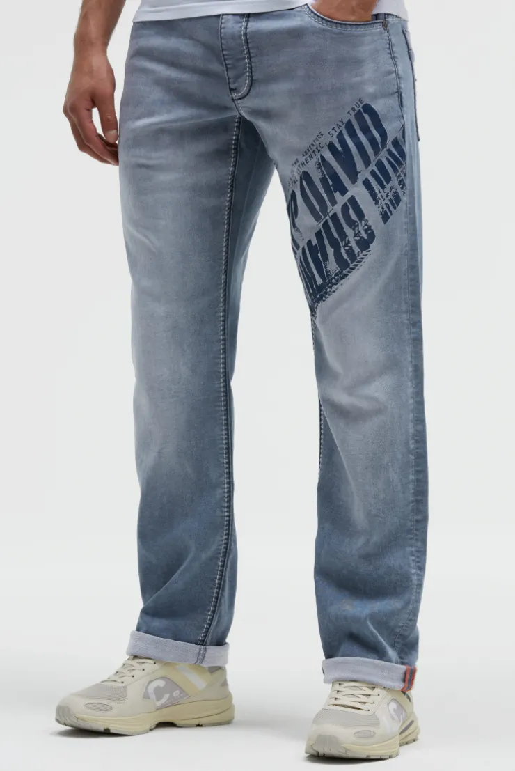Jeans CO:NO Comfort Fit grey blue jogg