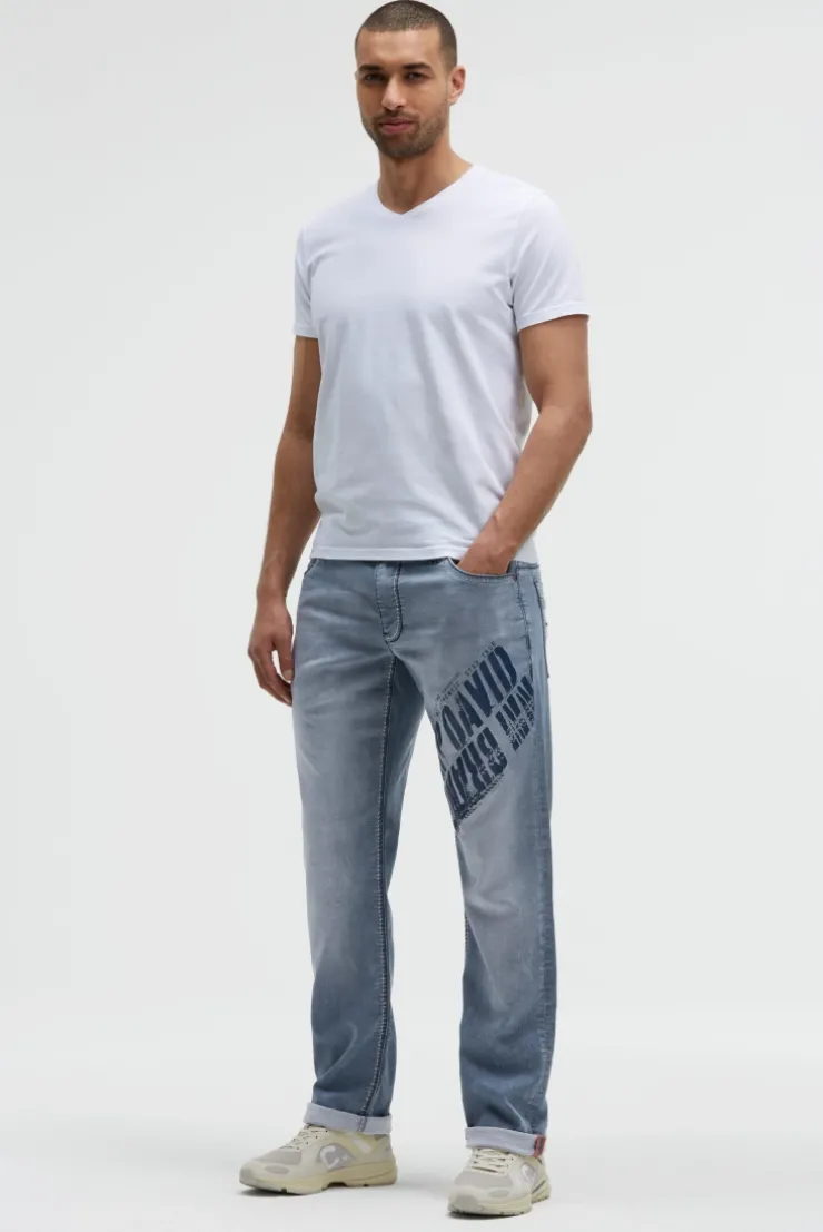 Jeans CO:NO Comfort Fit grey blue jogg
