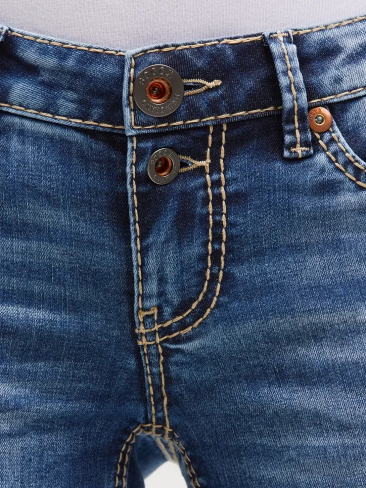 Jeans FI:LO Slim Fit distressed vintage blue