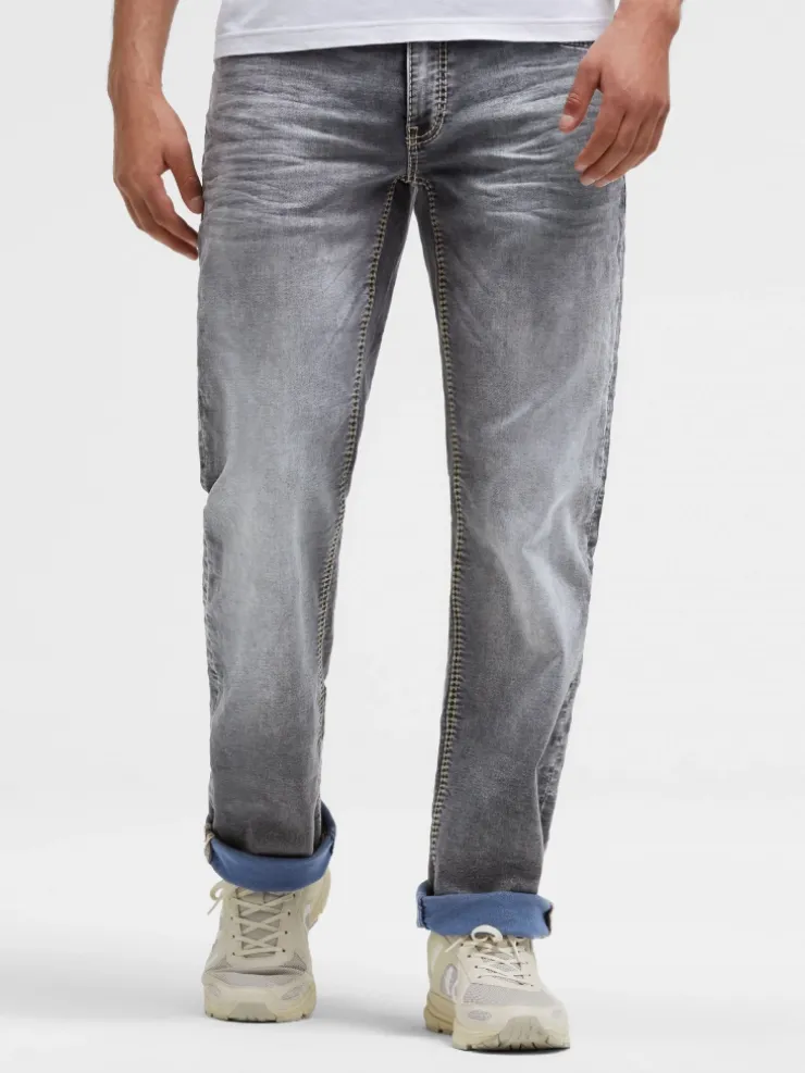 Jeans FRA:NK Comfort Fit light blue grey jogg