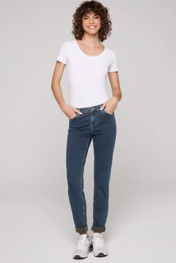 Jeans HE:DI Slim Fit blue black jogg