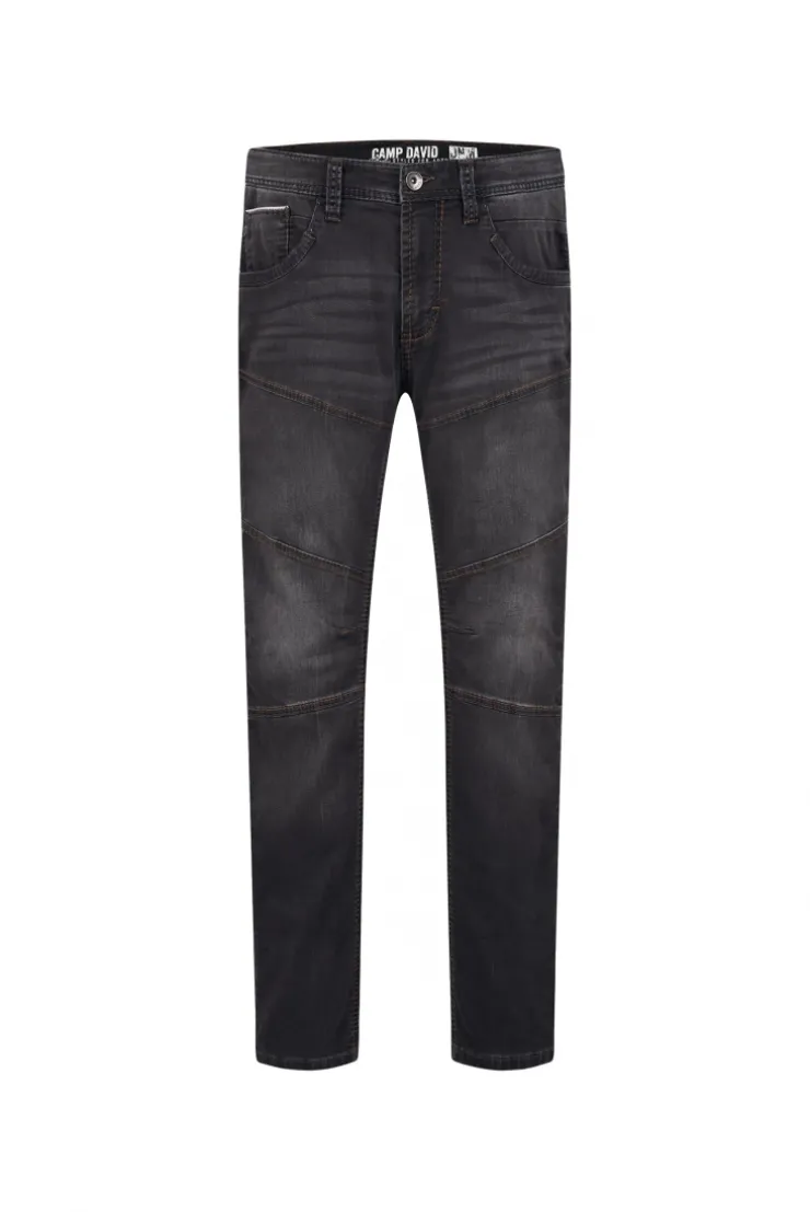 Jeans HE:RY Regular Fit black washed jogg