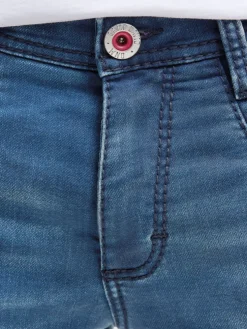 Jeans HE:RY Regular Fit blue red jogg