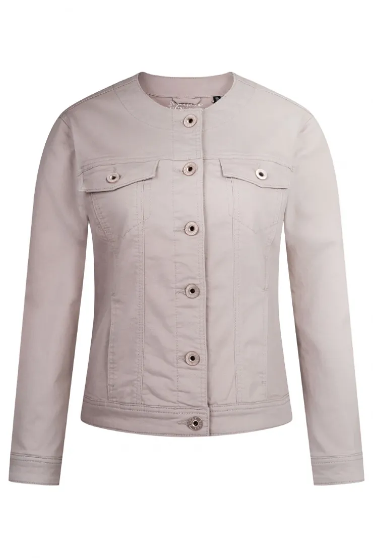 Jeansjacke JE:SSY sunny beige