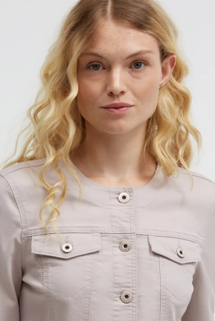 Jeansjacke JE:SSY sunny beige