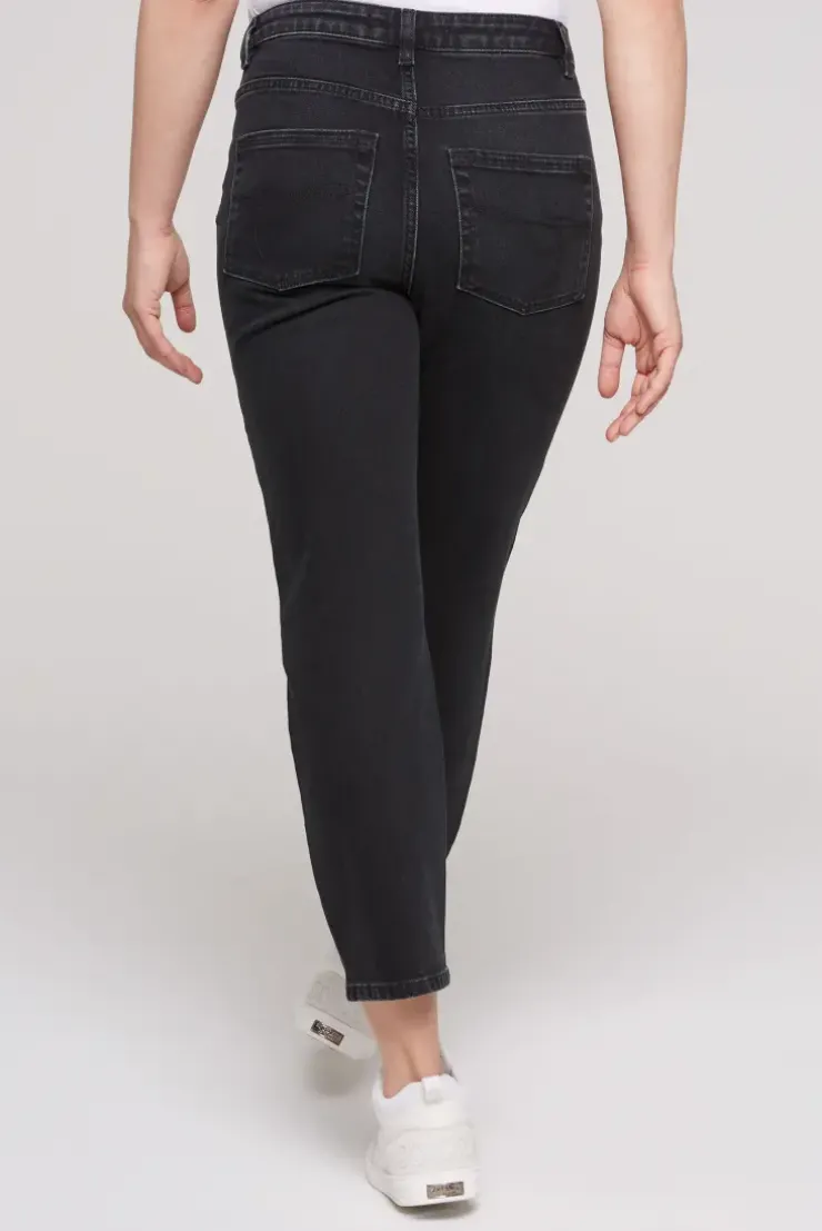 Jeans LE:A Mom Fit breezy black