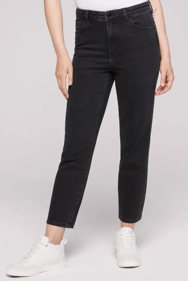 Jeans LE:A Mom Fit breezy black