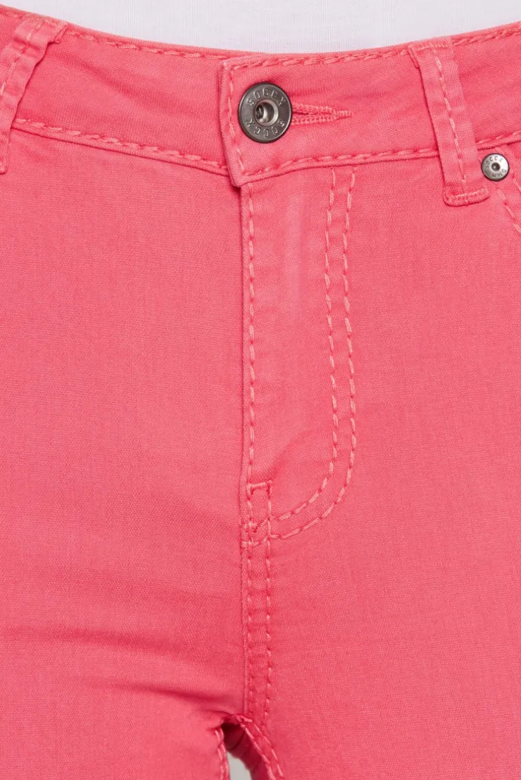 Jeans MI:RA Slim Fit coral pink