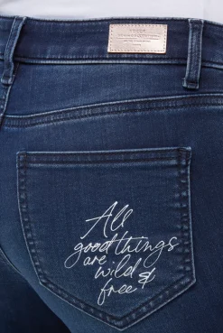 Jeans MI:RA Slim Fit dark blue jogg | 26