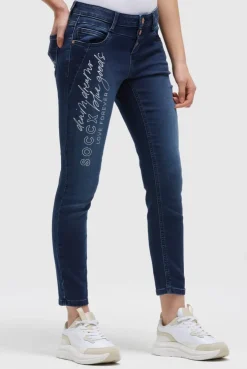 Jeans MI:RA Slim Fit dark blue jogg | 26