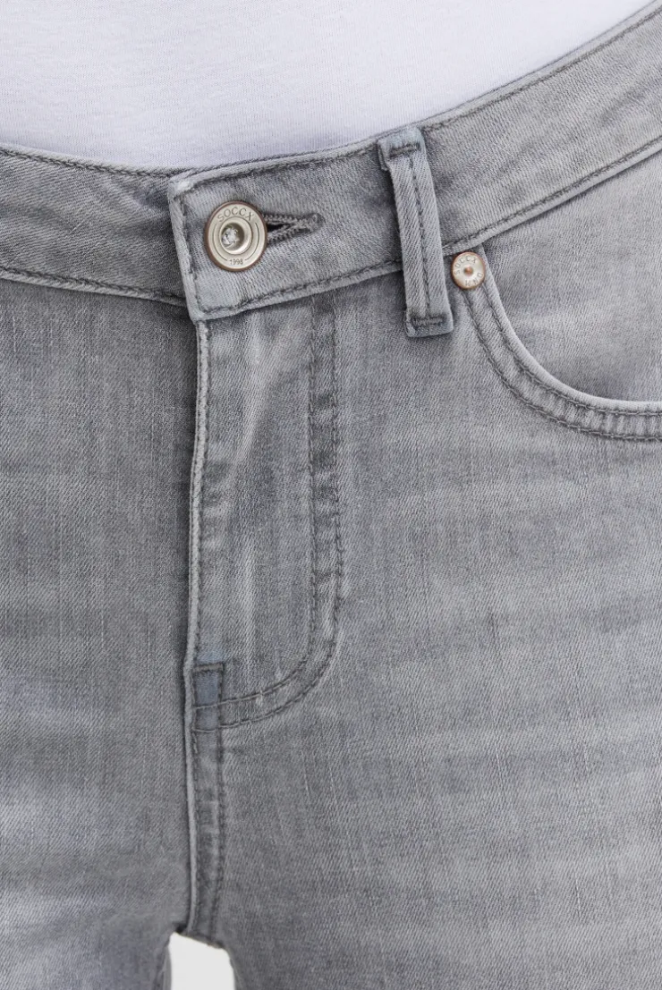 Jeans MI:RA Slim Fit grey used printed