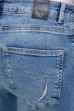 Jeans MI:RA Slim Fit porto blue print