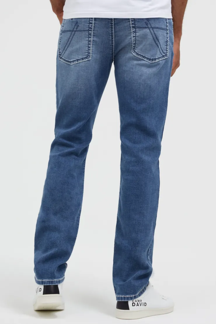 Jeans NI:CO Regular Fit mid blue jogg