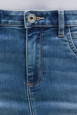 Jeansrock AN:NE dark blue used