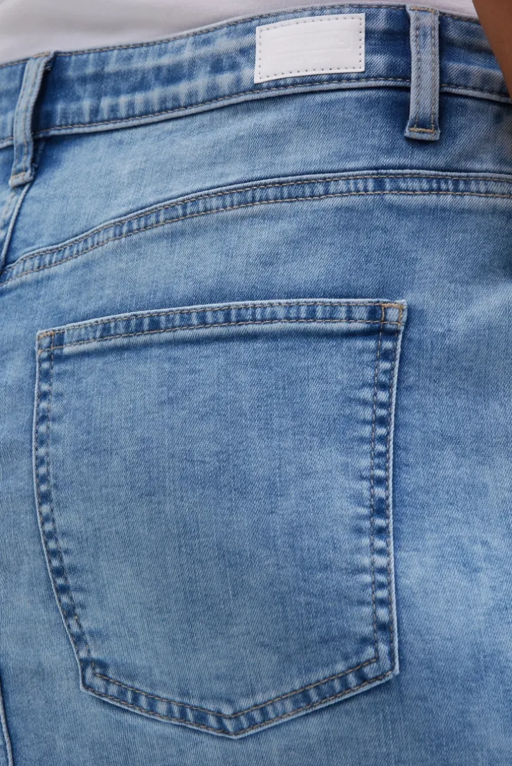 Jeansrock AN:NE sky blue