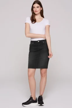 Jeansrock TO:NY black used