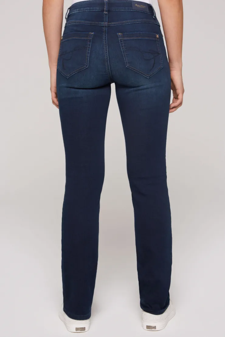 Jeans RO:MY Regular Fit dark indigo jogg