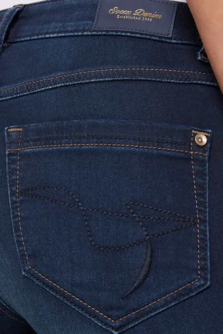 Jeans RO:MY Regular Fit dark indigo jogg
