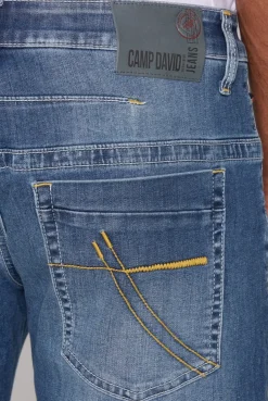 Jeans Shorts CO:NO Comfort Fit deep sea destroy