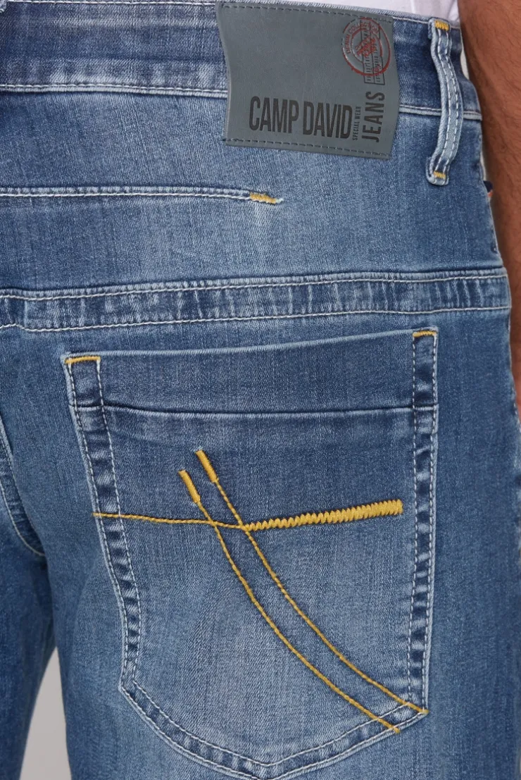 Jeans Shorts CO:NO Comfort Fit deep sea destroy