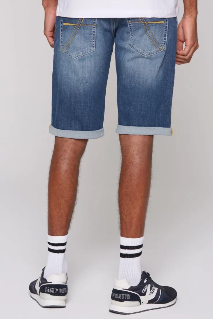Jeans Shorts CO:NO Comfort Fit deep sea destroy