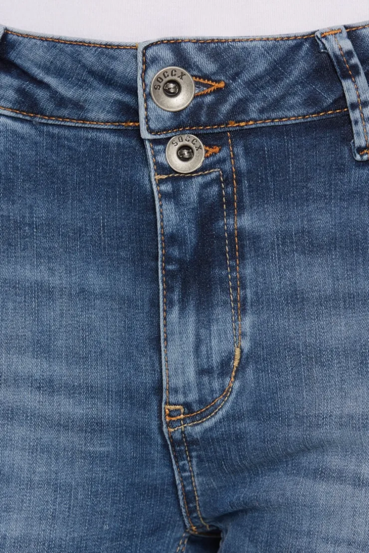 Jeans SU:SI Regular Fit smooth blue