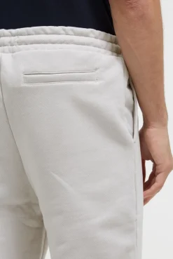 Jogger aus Heavy Jersey mit Twill-Struktur stone